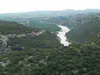 DSCN7538  Suddenly, we were above the Ardèche River