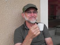 DSCN7539  We checked into a hotel, got a coffee and prepared for our first afternoon on the river