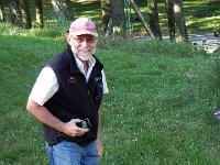 DSCN7573  I am screaming in pain as the dog rubs against my sunburned shins!