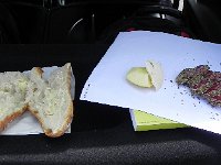 DSCN7599  Life is tasty, even in the trunk!