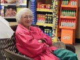 DSCN7163  Grandma took a break from shopping