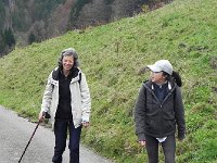 DSCN9889  Ginny and Ikuku on the farm road
