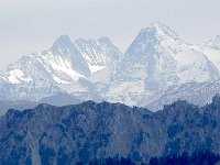 DSCN9902  The Schreckhorn and the Eiger