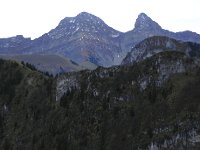 DSCN9904  La Dent de Brenleire and la Vanil Noir, the highest peak in the Pre-Alpes Fribourgeoises