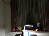 DSCN0030  In the Petite Hotel Sonntag the rooms had no desk.