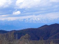 DSCN0069  Out to the NW, significantly larger, steeper mountains