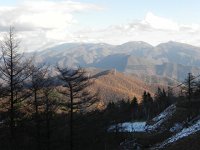 DSCN0086  The sun dropped lower as I came back to Pine Beak Mtn.