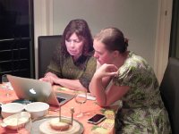 DSCN9962  Mary-Jo and Nikki