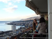 DSC06415  La jeunesse enjoying the balcony..