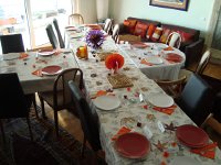 DSC06421  Approaching final form with little candles (which are never lit) and more sweet gum leaves