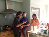 DSCN0395  Austin, Susan and Dierdre examine a phone