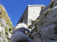 DSCN9857  More chains as we appoach the cabane.