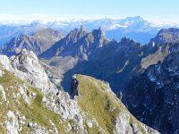 DSCN9874  Le Grammont (L), les Jumelles and les Diablerets (distance R)
