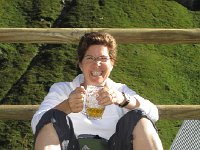 IMG 4956  and enjoying our hard-won relaxation!