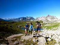 IMG 0865-2  Rosalie, Sarah and Bruce obscuring the route ahead