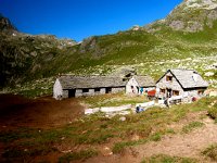 IMG 0870-2  The barns and hut at Alpe Forno