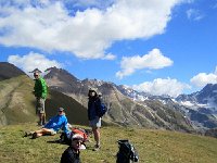 IMG 4995-2  On top where the marmots nearly trapped Hans-Peter with their excavations