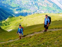 CIMG3338-2  A series of immense switchbacks down a wide couloir