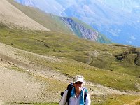 DSCN9364-2  Christine bounding over the pass