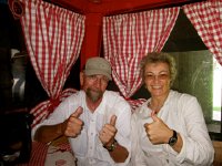 IMG 0996-2  Meanwhile Plan A was installed in the gondola and ready to descent