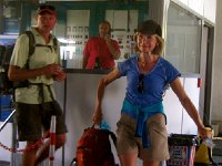 IMG 1002-2  Leo and Sarah high step it to the gondolas