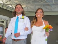 2013-0914-Ceremony1a-CharlotteEnters(LC)  the ceremony begins: Taylor and Charlotte