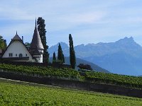 DSCN9661  The walk started at the Chateau de Maison Blanche in Yvorne
