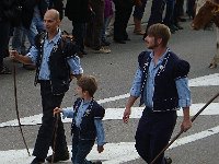 DSC06059  Passing on the tradition along with the sticks