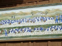 DSC06091  Folk art- La Poya - replicating in graphic form the parade that passes before us