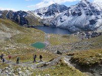 DSC00988  We will cross the Illsee dam then climb the SW-facing grassy slope above it.
