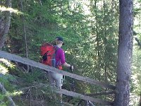 DSCN2224  Then the trail went to hell fast!