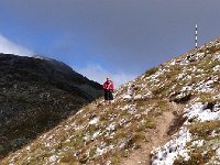 IMG 0573  Jeremy on the trail from Illpass to Pas de l&#39;Illsee (two different languages and passes, separated by a few hundred meters)
