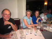 IMG 9145  The Perey-Greenwoods at La Reserve restaurant in St-Niklaus