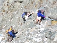 IMG 1310  carefully choosing where to place their feet.