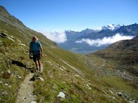 IMG 5295  The clouds blow out as we climb higher.