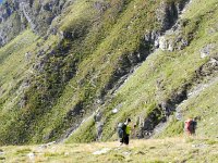 DSCN2290  The Weisshornweg runs through rugged country!