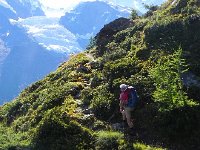 DSCN2307  Hanspeter and glacier