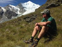IMG 1444  Leo and the Weisshorn