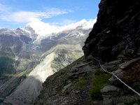 DSCN2338  The Weisshorn and the huge rockfall above Randa
