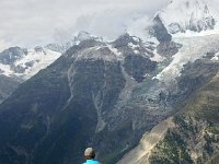 IMG 1466  Leo from the back with Weisshorn