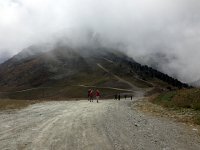 IMG 1308  Really, the clouds were lifting as we started toward Roc d&#39;Orzival and Becs de Bossons