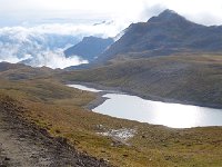 DSC00963  We are headed for the low spot on the ridge to right.