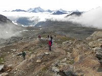DSCN2154  Down the ridge below the hut.