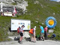 DSCN2175  Lunch/snack break at the dam