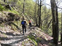 DSCN1352  Finally we leave town on the trail