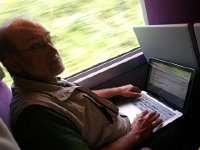 20140812 135119  Being productive on the train.