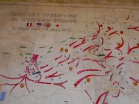 DSCN1935  A map of the 11 months of campaign after D-Day and leading to German surrender