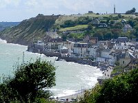 DSCN1939  Arromanches les Bains, where the Allies built an artificial harbor