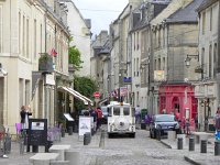 DSCN2005  Petit train hauling tourists around Bayeux