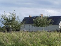 DSCN2025  Typical Norman house and fruit trees
